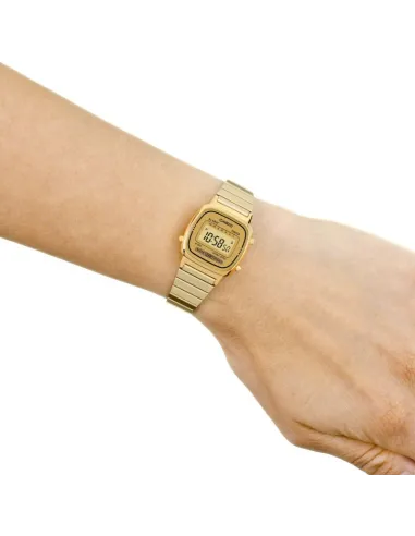 copy of Reloj Retro Mujer CASIO LA670WEGD-1EF diamond retro