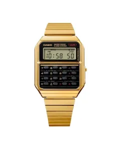 Reloj CASIO VINTAGE CA-500WEG-1A con ALRMA y calculadora