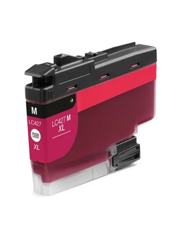 Tinta Compatible Brother LC427XL ALTA CAPACIDAD MAGENTA Cartucho de Tinta - LC427XLM  para HL-J6010DW, MFC-J5955DW, MFC-J6955DW,