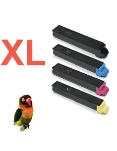 4 toners compatibles para Kyocera TK5140 XL Cartuchos de Toner para Kyocera Ecosys M6030, M6530, P6130