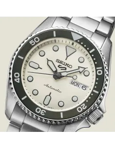 reloj automático buceo hombre Seiko 5 Sports SRPK31K1 38mm 100m WR correa de acero