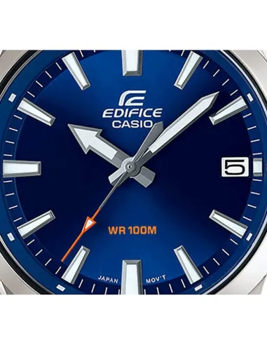 reloj deportivo hombre Casio Edifice EFV-100D-2A 42mm 100m WR correa de acero