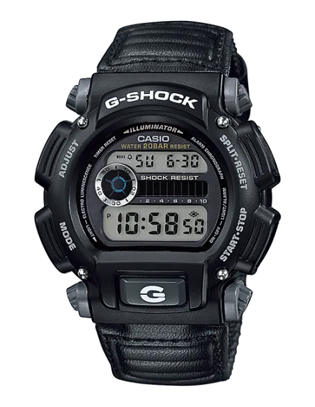 Reloj deportivo militar hombre Casio G-Shock DW-9052V-1A 200m WR correa de tela