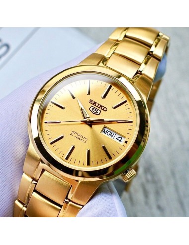 reloj automático hombre Seiko 5 SNKA10K1 37,5mm 30m WR correa de acero