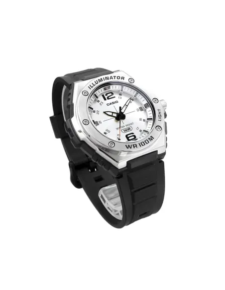 reloj deportivo hombre Casio MWA-100H-7A Luz Correa de resina 100m Water resist