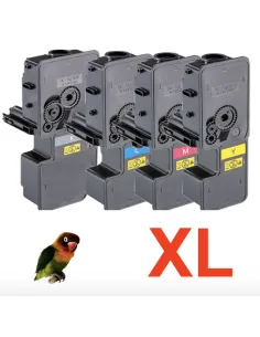 4 Toner Compatibles Kyocera TK5220 / TK5230 XL TK-5230  ALTA CAPACIDAD Ecosys M5521 P5021