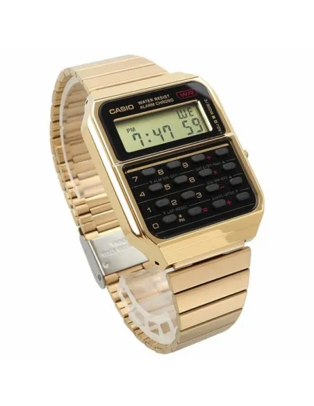 Reloj CASIO VINTAGE CA-500WEG-1A con ALARMA y calculadora