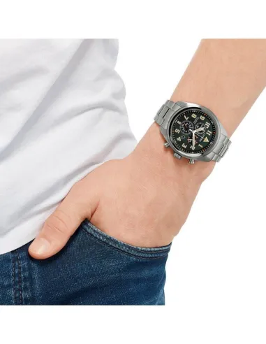 reloj hombre Citizen Eco-Drive Super Titanium AT2480-81X 43.5mm cristal de zafiro 100m