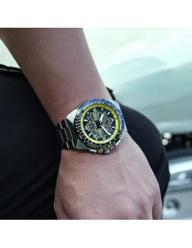 Citizen Promaster SkyHawk Blue Angels GMT JY8125-54L 46MM cristal de zafiro 200m WR
