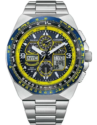Citizen Promaster SkyHawk Blue Angels GMT JY8125-54L 46MM cristal de zafiro 200m WR