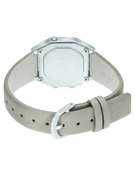 Reloj mujer Vintage Iconic Casio LA680WEL-8E alarma cronómetro luz LED correa de cuero