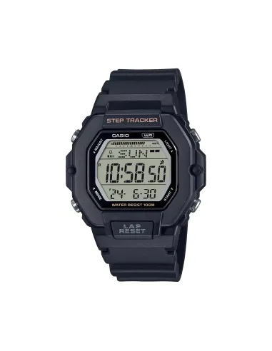 reloj deportivo Casio LWS-2200H-1AV 100m WR Contador de vueltas Alarma Luz LED