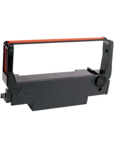 Cinta de tinta Compatible para Epson ERC38 / ERC34 / ERC30 Negra / Roja Cinta Matricial C43S015376 ERC-38, ERC-34, ERC-30