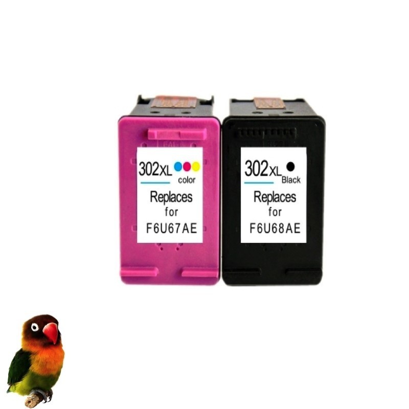 HP 302XL pack cartuchos compatibles NEGRO + COLOR ALTA CAPACIDAD