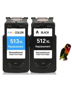2x CANON PG-512 CL-513 PIXMA MP250 MP280 MP495 MP270 MP490