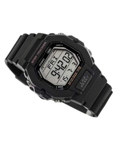 reloj deportivo Casio LWS-2200H-1AV 100m WR Contador de vueltas Alarma Luz LED