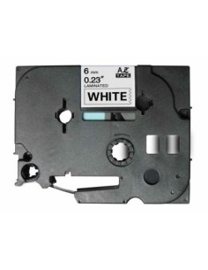 Cinta Rotuladora BROTHER TZE-211 Negro / BLANCO TZ-211 2