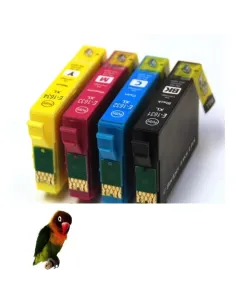 Epson T1631-2-3-4 WF2010W WF2510WF WF2520NF WF2530WF WF2540NF Pack Cartuchos compatibles T16XL
