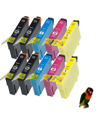 t1281 t1282 t1283 t1284 pack 10 tintas compatibles