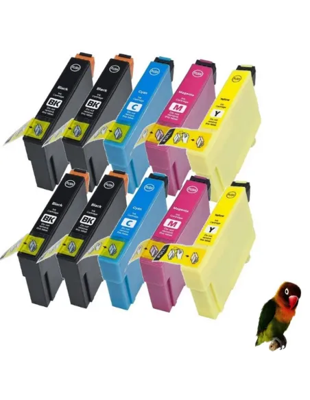 t1281 t1282 t1283 t1284 pack 10 tintas compatibles