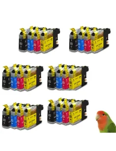 BROTHER LC123/LC121 DCP-J4110 MFC-J4510 MFC-J650 PACK 40 TINTAS compatibles