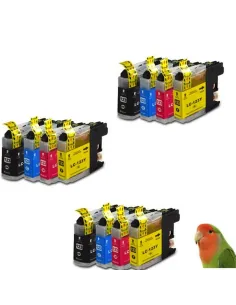 BROTHER LC123/LC121 DCP-J4110 MFC-J4510 MFC-J650 PACK 40 TINTAS compatibles