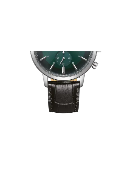 Citizen Eco-Drive CA7069-24X 42mm correa de cuero movimiento Eco-Drive