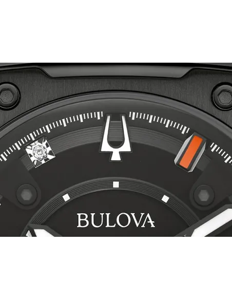 Bulova Precisionist 98D183 Marc Anthony Series X 48.5mm Cristal de zafiro curvo