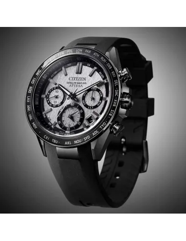satélite GPS titanio Citizen Satellite Wave GPS Eco-Drive Attesa CC4055-14H 44.5mm 100m WR cristal de zafiro