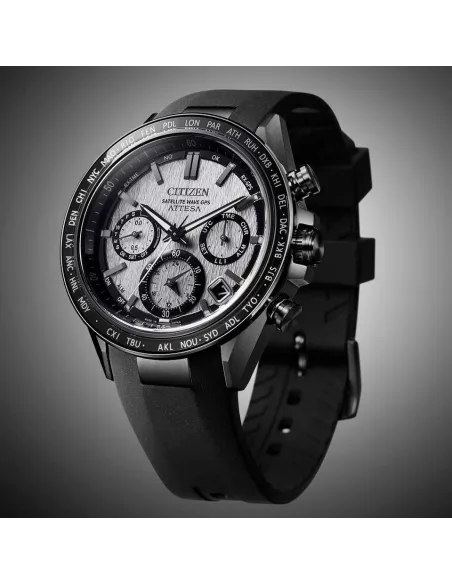 satélite GPS titanio Citizen Satellite Wave GPS Eco-Drive Attesa CC4055-14H 44.5mm 100m WR cristal de zafiro
