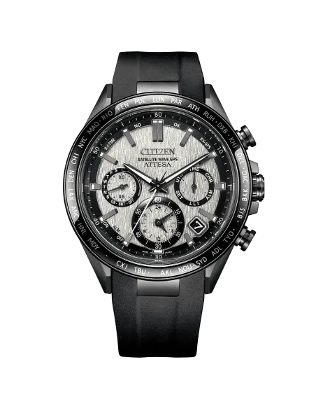 satélite GPS titanio Citizen Satellite Wave GPS Eco-Drive Attesa CC4055-14H 44.5mm 100m WR cristal de zafiro