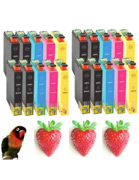 pack 5 tintas EPSON T2991/2/3/4 (29XL) compatibles Epson xp-235 / xp-330 / xp-332 / xp-335 / xp-43