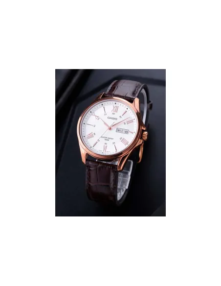 Reloj Casio MTP-1384L-7AV analogico con correa de piel