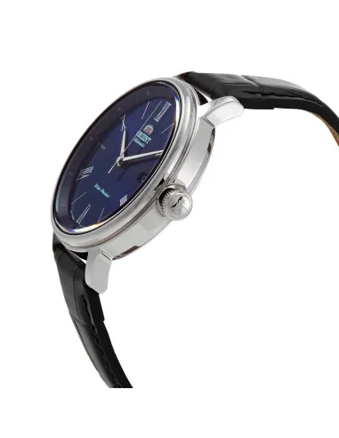 Orient Contemporary RA-AC0J05L 42.4mm 50m WR automatic men’s watch leather band accepts Hand-winding