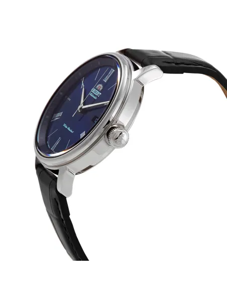 Orient Contemporary RA-AC0J05L 42.4mm 50m WR automatic men’s watch leather band accepts Hand-winding