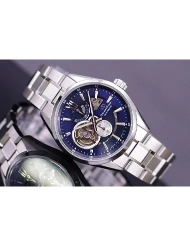 Reloj Automático hombre Orient Star RE-AV0003L Contemporary 50h Power Reserve cristal zafiro anti-reflejo correa acero