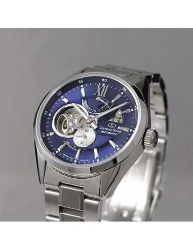 Reloj Automático hombre Orient Star RE-AV0003L Contemporary 50h Power Reserve cristal zafiro anti-reflejo correa acero