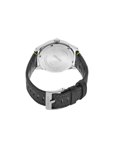 reloj deportivo hombre Seiko SUR543P1 39.5mm 100m WR cristal de zafiro correa de tela