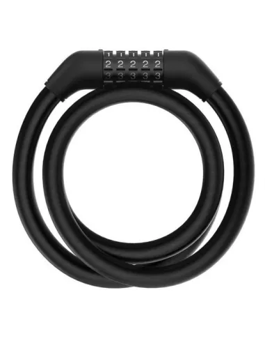 Xiaomi Candado de Cable con Combinacion para Patinete Electrico - Combinacion de 5 Digitos - Cable de Acero