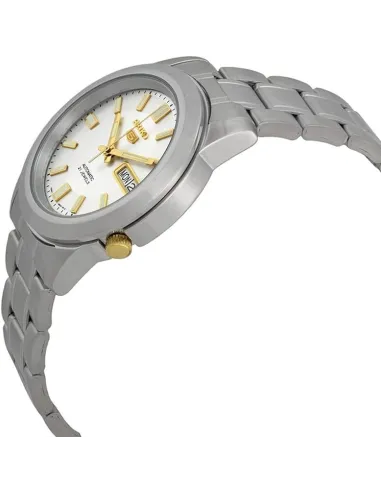 reloj automático hombre Seiko 5 SNKK09K1 39.5mm 30m WR correa de acero