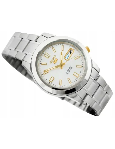 reloj automático hombre Seiko 5 SNKK09K1 39.5mm 30m WR correa de acero