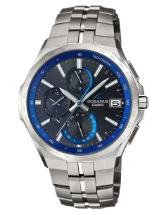 reloj radio-control Titanio solar Casio Oceanus MANTA OCW-S5000-1AJF JDM 42.3mm 100m WR cristal de zafiro