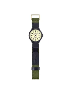 reloj deportivo militar hombre Casio MW-240B-3BV 43.6mm 50m WR correa de tela 2