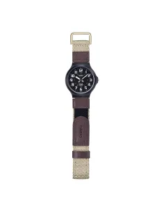 reloj deportivo militar hombre Casio MW-240B-5BV 43.6mm 50m WR correa de tela 2