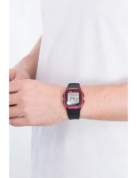 Reloj Casio digital W-96h-4av digital sport alarma 10 años batería Crono 50m Water Resist