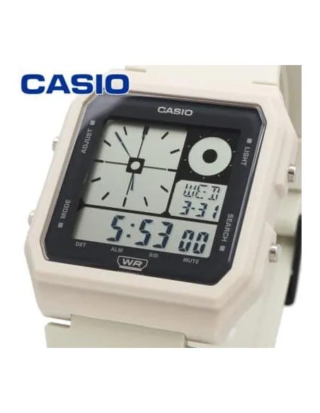 Casio LF-20W-8A Hora Doble Twin Graph 5 alarms Led Light chronograph classic digital unisex watch men women