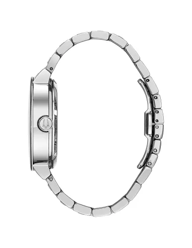 reloj automático hombre Bulova Futuro 96A204 42mm azul correa de acero 30m WR