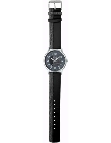 Reloj Casio diseño jeans MTP-E159l-1BD correa jeans