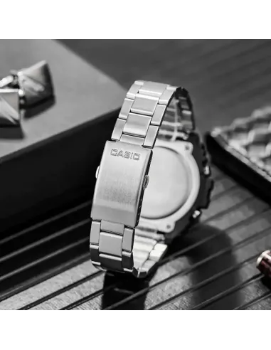Reloj deportivo hombre Casio MWD-100HD-1AV Hora Mundial 5 Alarmas Despertador 10 años batería