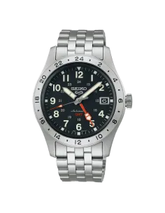 reloj automático hombre Seiko 5 Sports GMT SSK023 Field Style 39.4mm 100m WR  4R34 correa de acero